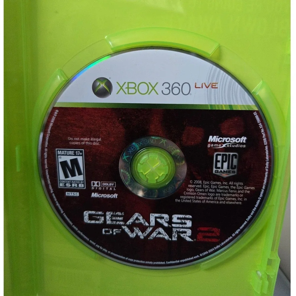 Gears of War 1, 2, & 3 Bundle - Xbox 360 - 3 Games Complete CIB‎ W/ Manuals